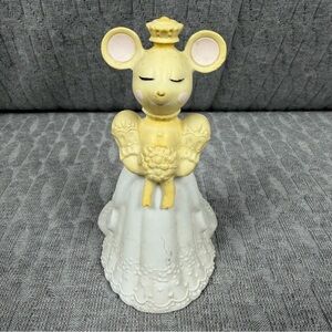Avon Vintage Bride Mouse Perfume Bottle